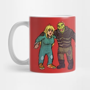 Nikaido and Caiman Dorohedoro Mug